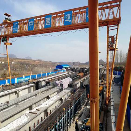 内蒙古鄂尔多斯龙门吊厂家 轨基筑底，稳行致远——单主梁龙门吊轨道基础技术要点解析