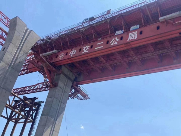 湖北随州移动模架厂家 下行式移动模架销轴日常检查